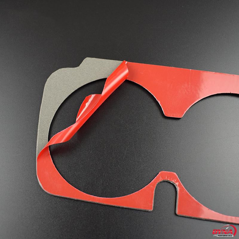 DynaCarbon™️ Carbon Fiber Interior Cup Holder Frame Trim Overlay for Mercedes Benz W205 C Class C180 C200 C300 GLC