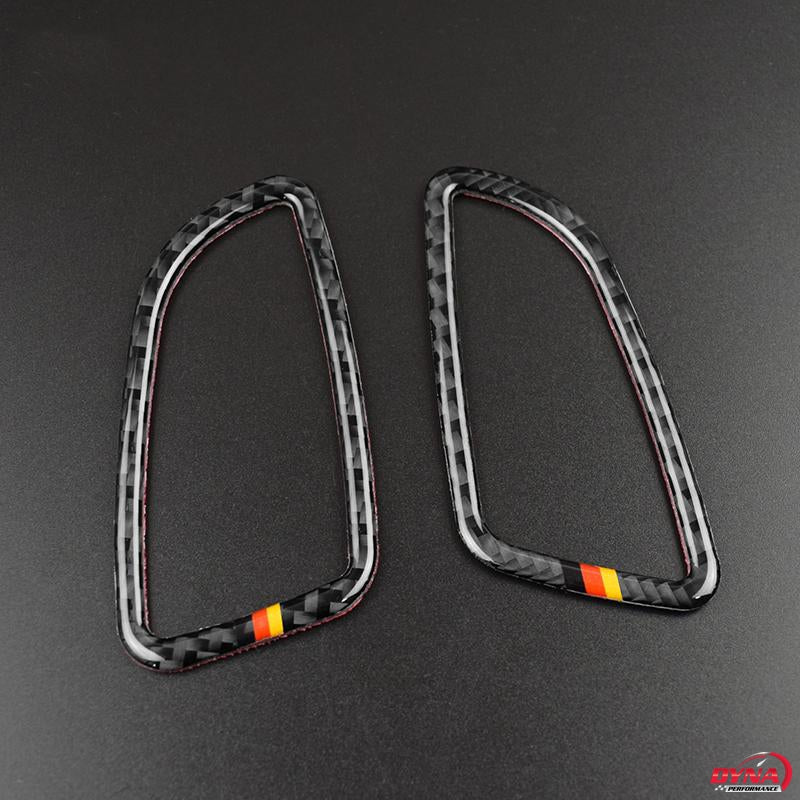 DynaCarbon™️ Carbon Fiber Air Conditioning Outlet Trim Overlay for Mercedes Benz C Class W205 C180 C200 C300 GLC