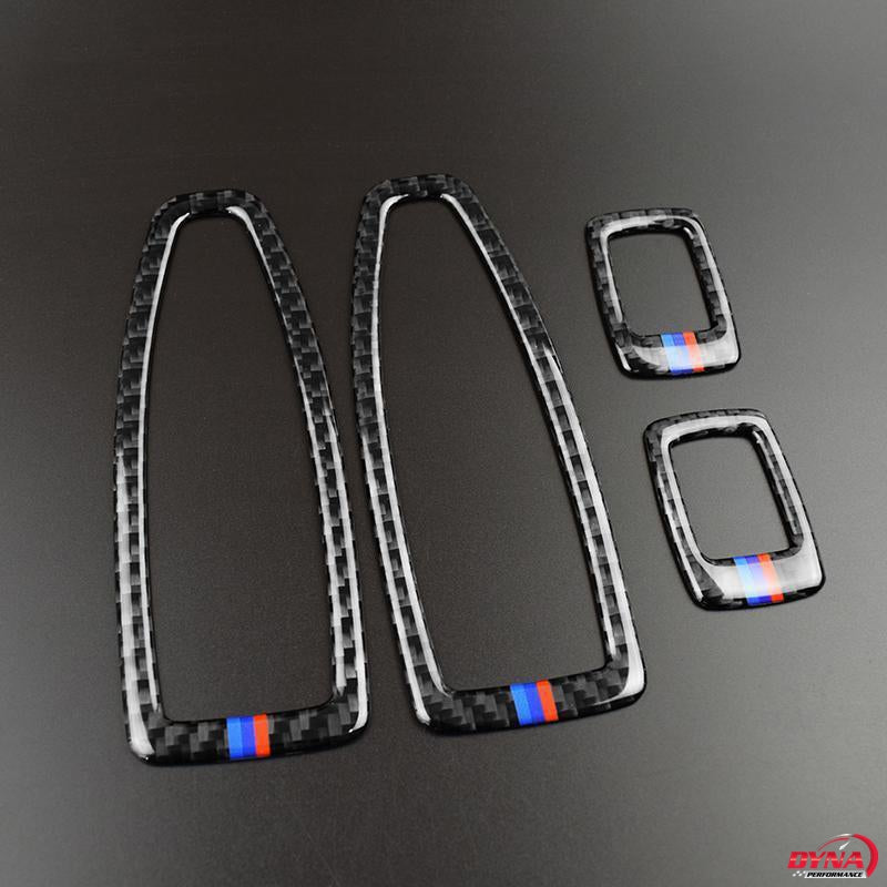 DynaCarbon™️ Carbon Fiber Armrest Panel Trim Overlay for BMW F48 X1