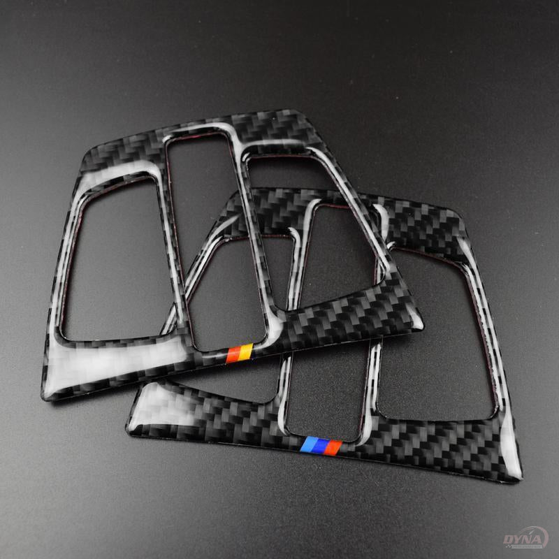 DynaCarbon™️ 2 PCS Full Set Carbon Fiber Dome Reading Light Frame Trim Overlay for BMW F20 F30 F34 F32 X1 F48 X5 F15 X6 F16