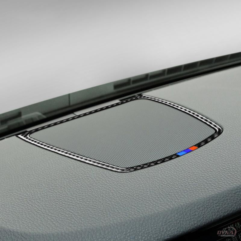 DynaCarbon™️ Carbon Fiber Dashboard Speaker Cover Trim for BMW F10 5 Series F07 GT