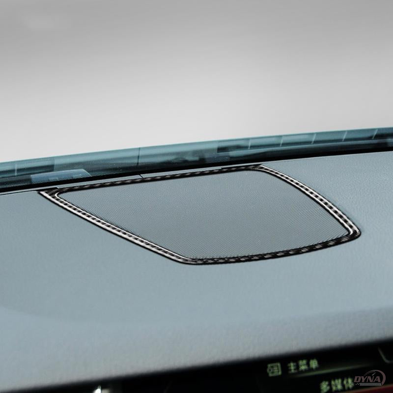DynaCarbon™️ Carbon Fiber Dashboard Speaker Cover Trim for BMW F10 5 Series F07 GT