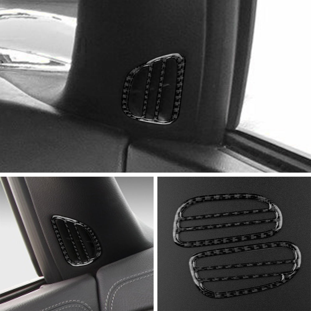DynaCarbon™ Carbon Fiber Defogger Vents Trim for Corvette C6 2005-2007