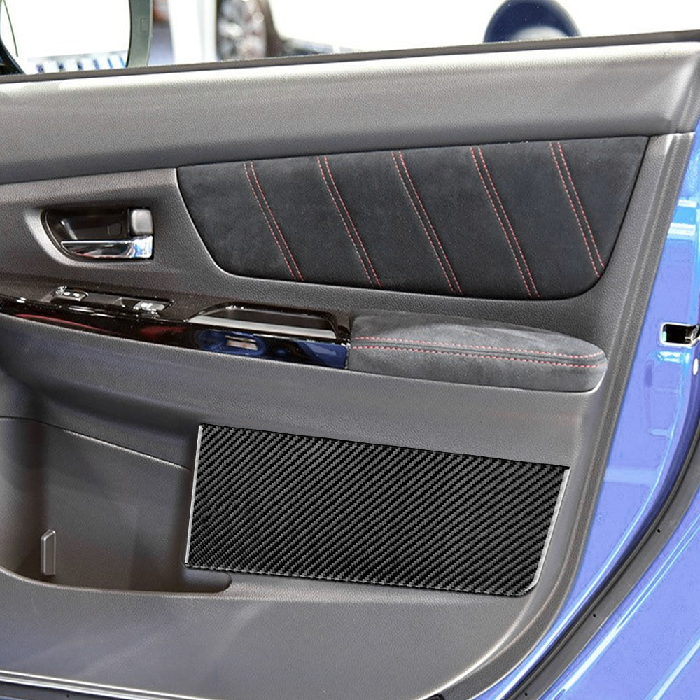DynaCarbon™ 4 PCS Carbon Fiber Front/Rear Door Panel For Subaru WRX 2015-2021