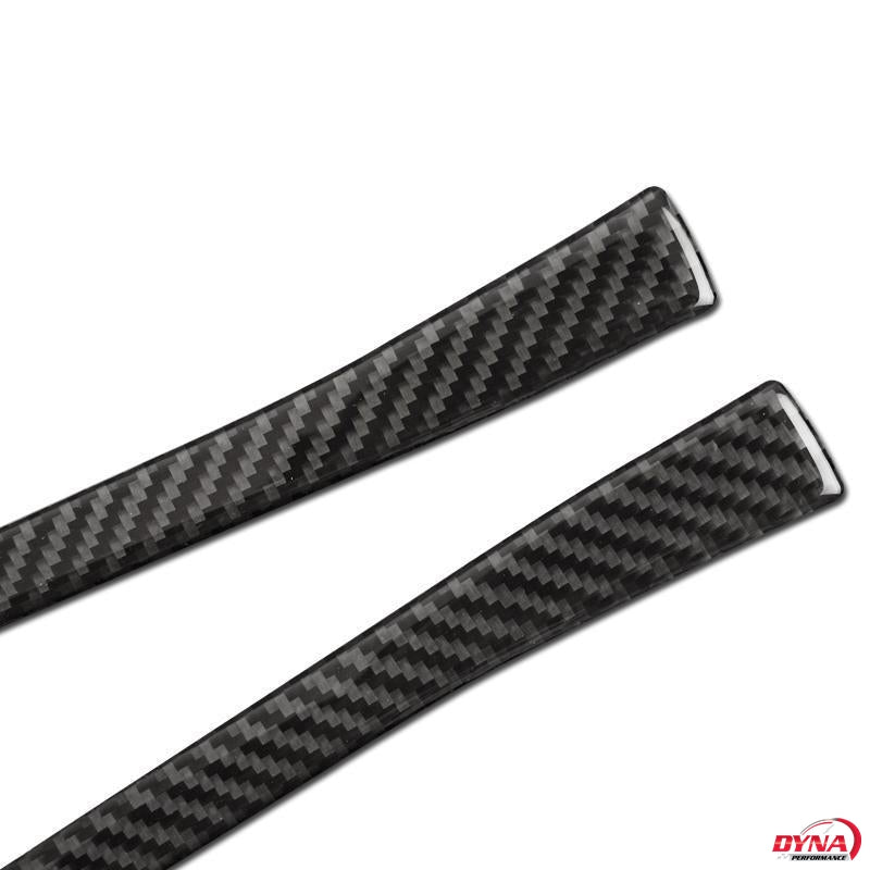 DynaCarbon™️ Carbon Fiber Rearview Mirror Trim Overlay for Ford Mustang 2015-2017