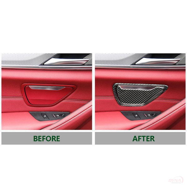 DynaCarbon™️ Carbon Fiber Door Ashtray Overlay for BMW G30
