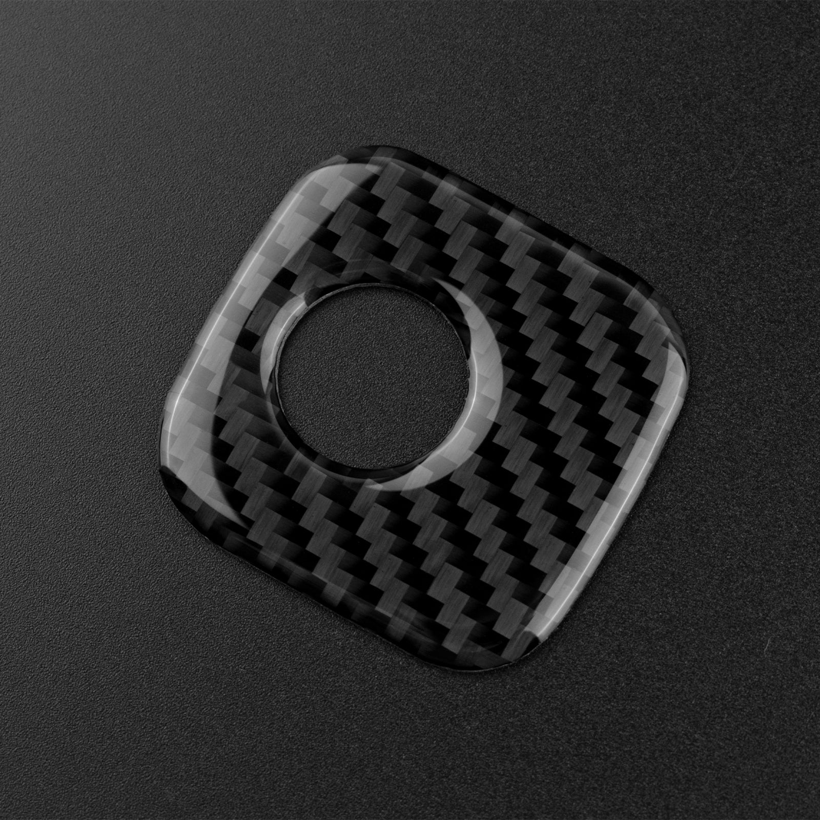DynaCarbon™ Carbon Fiber Glove Box Handle Trim for Corvette C6 2005-2007