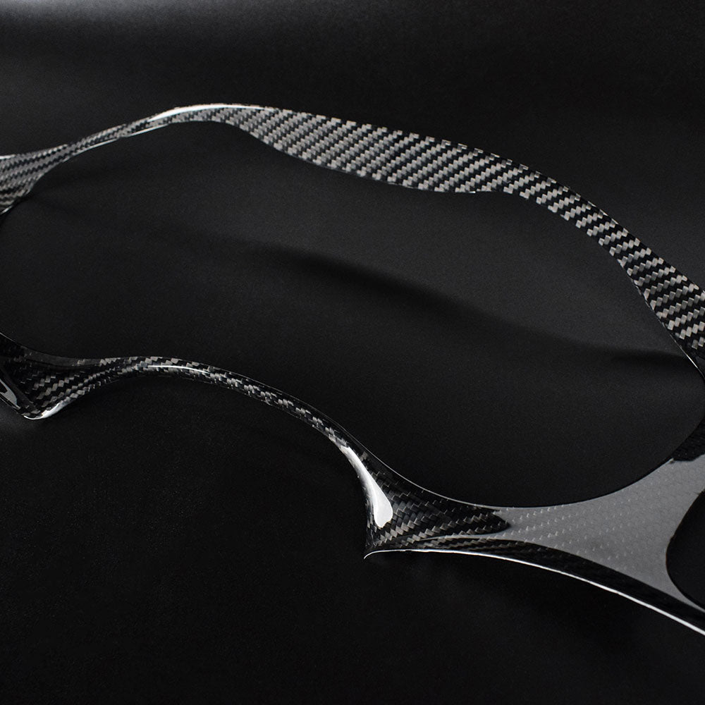 DynaCarbon™ Hard Carbon Fiber Full Coverage Dashboard Kit for Dodge Challenger 2015-2023