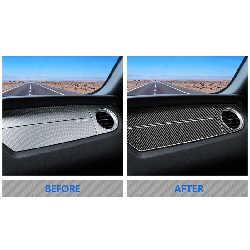 DynaCarbon™ 6 PCS Full Dashboard Trim For Ford Mustang 2010-2014