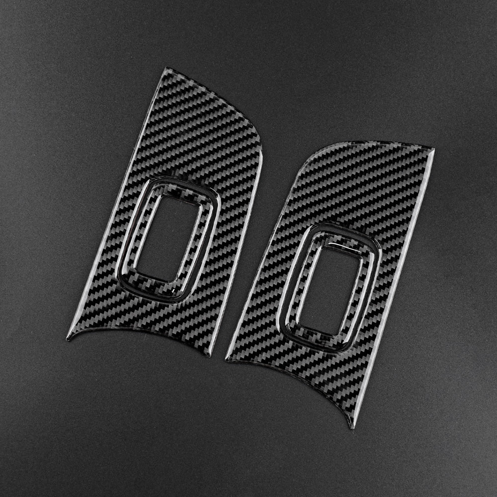 DynaCarbon™️ Carbon Fiber Window Control Panel Trim for Dodge Charger 2015-2023
