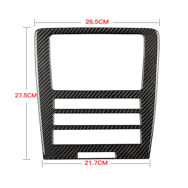 DynaCarbon™ Carbon Fiber Navigation Multimedia Dash Trim For Ford Mustang 2010-2014