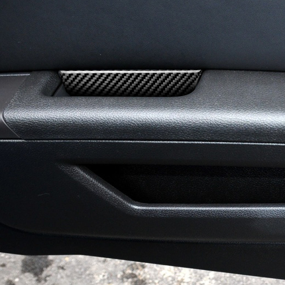 DynaCarbon™ 4 PCS Window Control Trim Kit For Ford Mustang 2010-2014