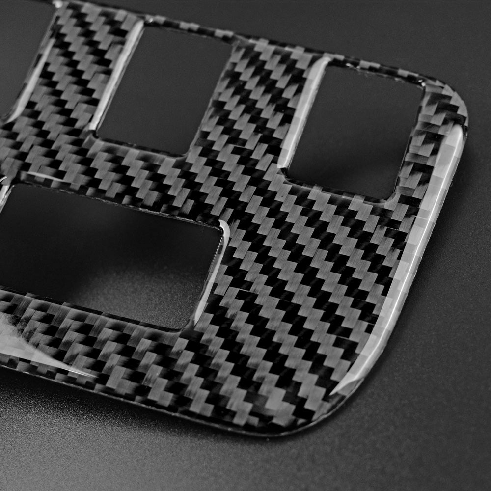 DynaCarbon™️ Carbon Fiber Rear Center Air Outlet Trim for Dodge Charger 2015-2023