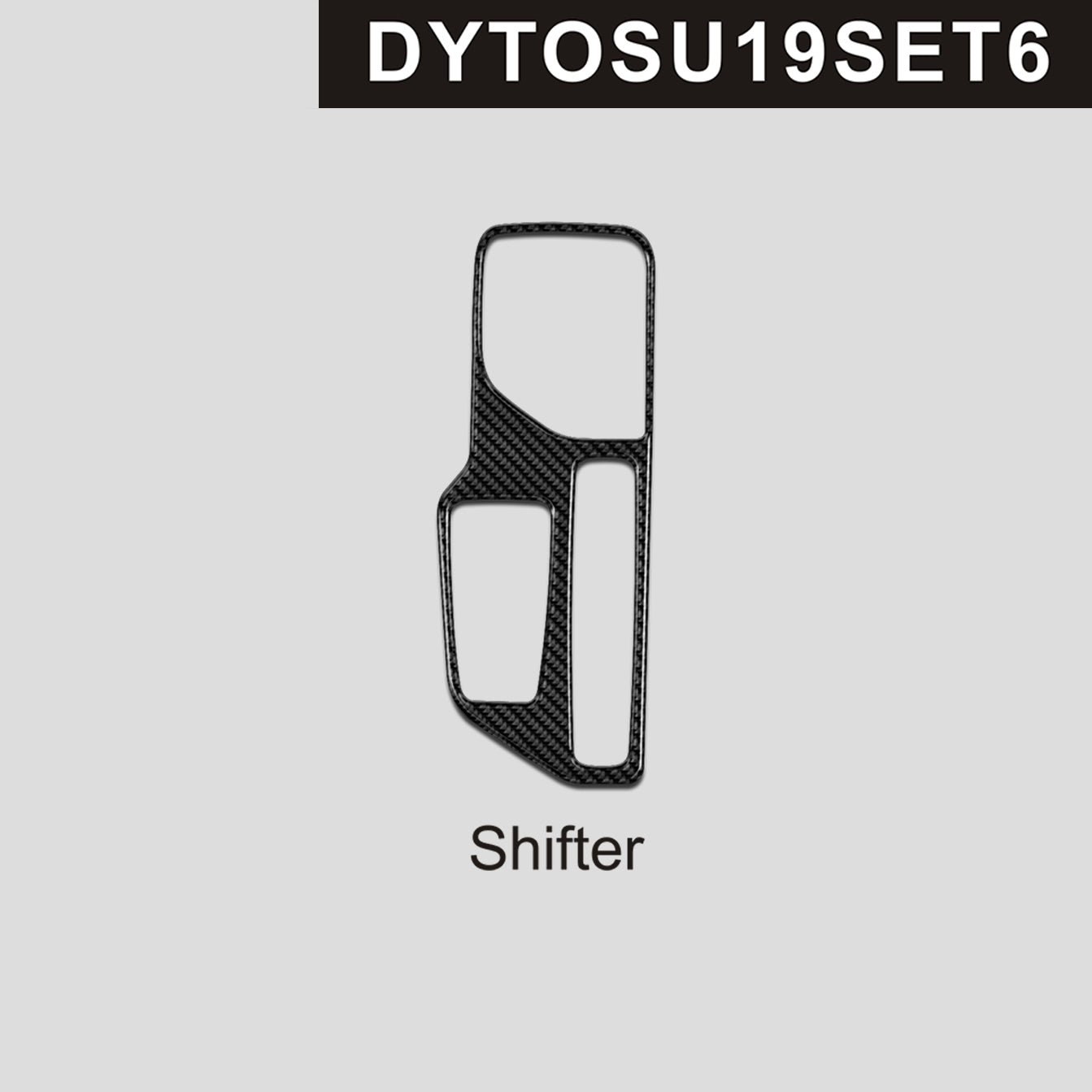 DynaCarbon™️ Carbon Fiber Auto Shifter Trim for Toyota Supra 2019-2023