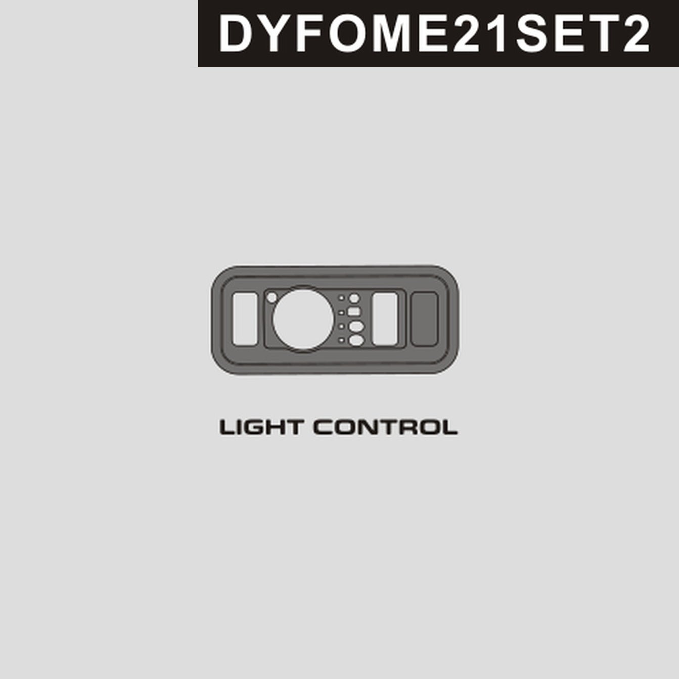 DynaCarbon™️ Carbon Fiber Light Control For Ford Mustang Mach E 2021-2026