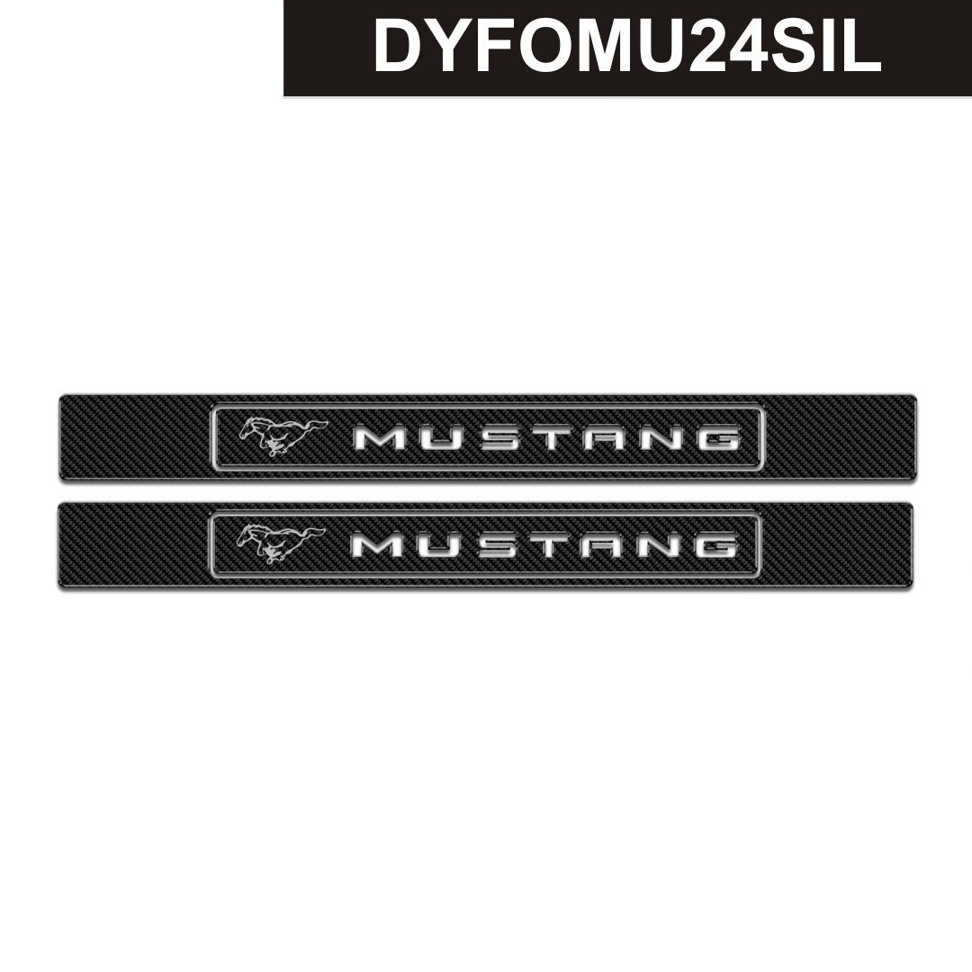 DynaCarbon™ Carbon Door Sills kit for Ford Mustang 2024-2026