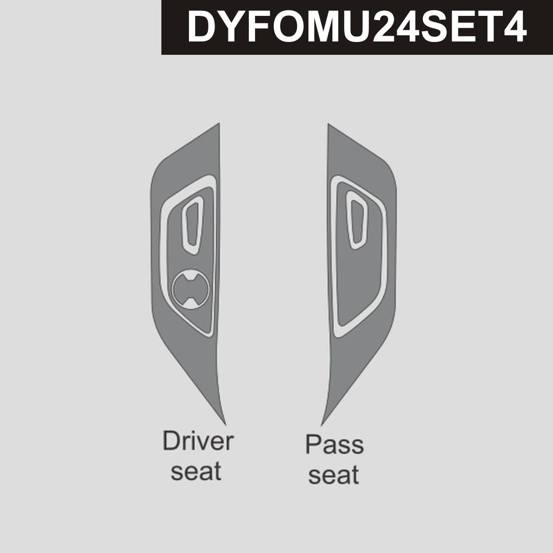 DynaCarbon™ Carbon Seat Function Control kit for Ford Mustang 2024-2026