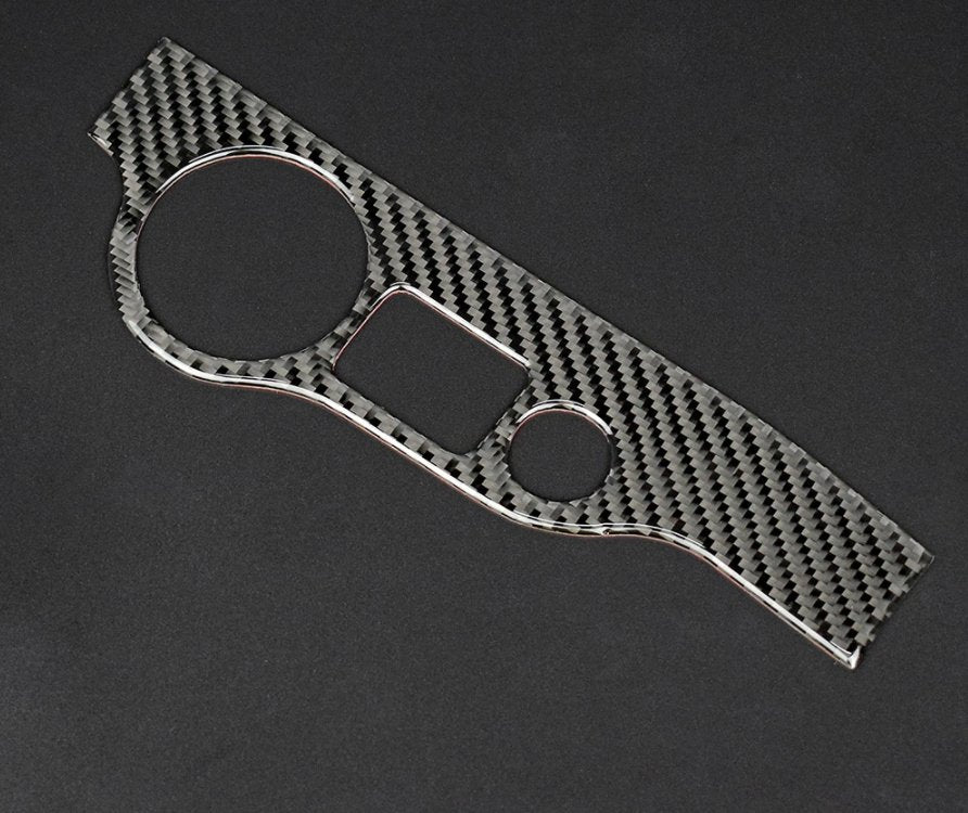 DynaCarbon™️ Carbon Fiber Headlight Control Trim for Dodge Challenger 2015-2023