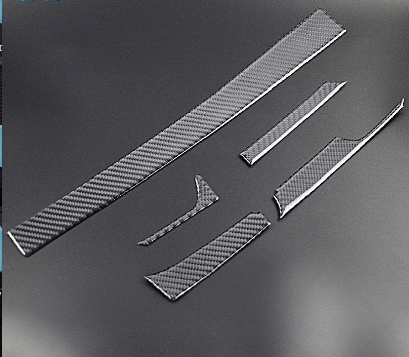 DynaCarbon™️ 5PCS Lower Dash Console Trim Overlay for Chevrolet Camaro 2016-2023