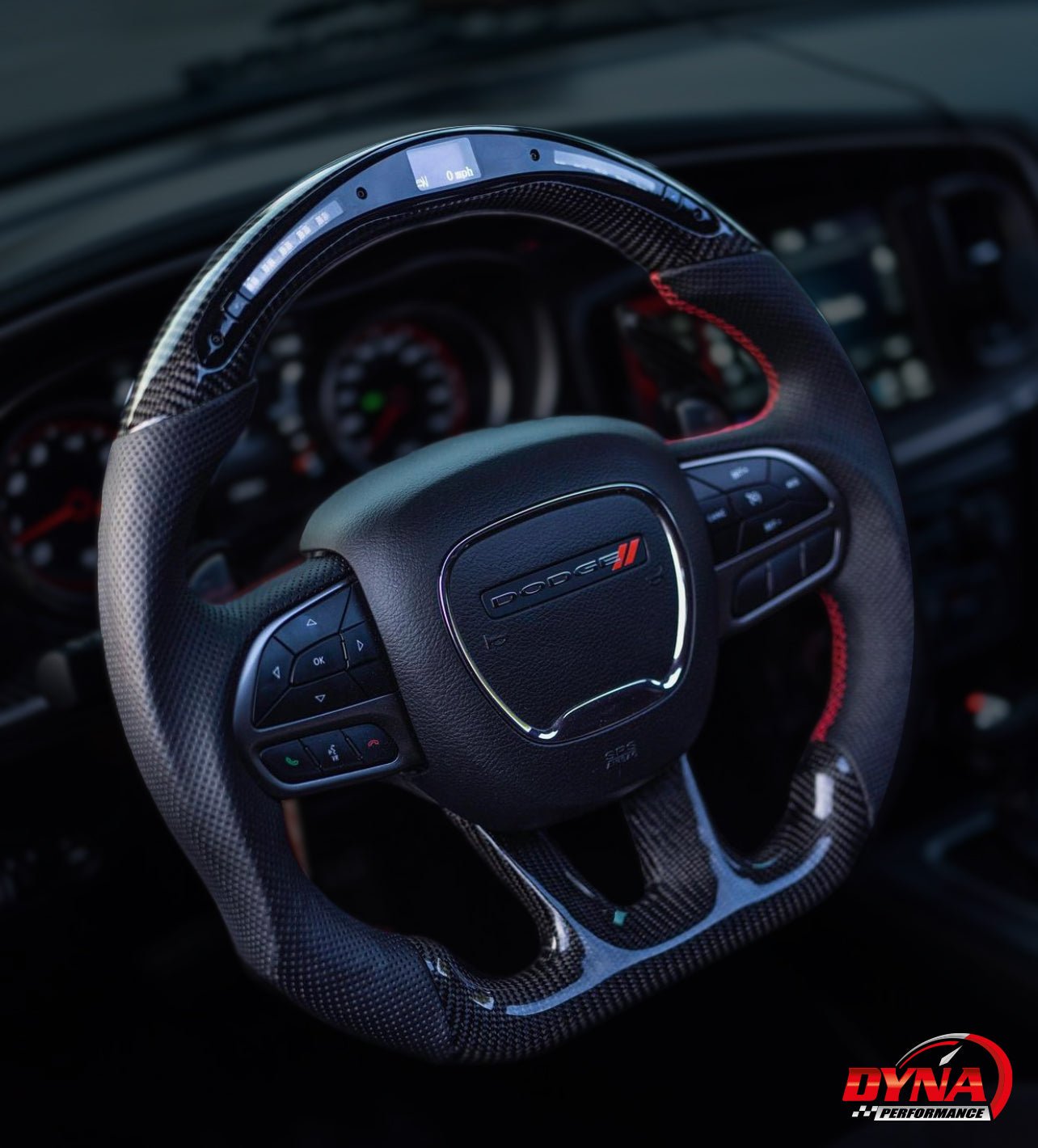 Dodge Charger 2015-2024 Steering Wheel (Also fits: Hellcat)