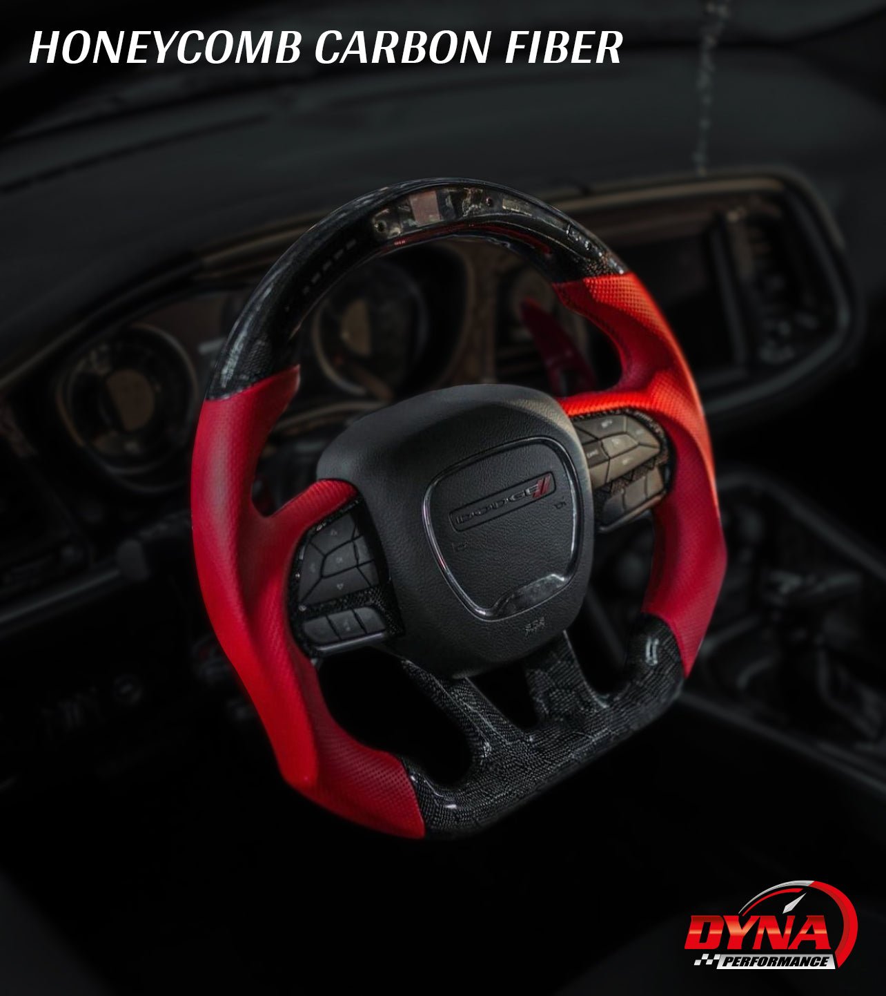 Dodge Charger 2015-2024 Steering Wheel (Also fits: Hellcat)