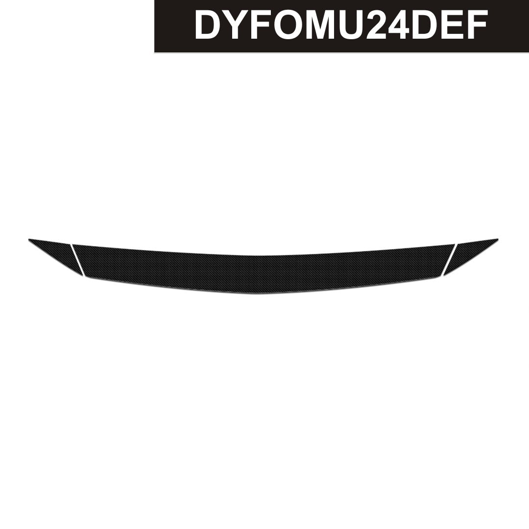 DynaCarbon™ Carbon Front Bumper Deflector for Ford Mustang Non-Performance 2024-2026