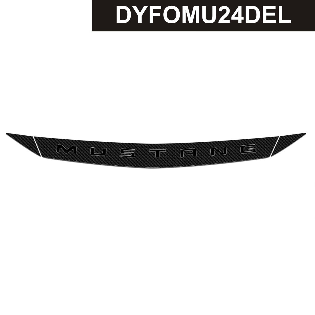 DynaCarbon™ Carbon Front Bumper Deflector for Ford Mustang Non-Performance 2024-2026