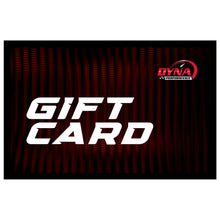 DYNA Gift card (electronic) - Note: The gift card cannot be used on orders with discount codes