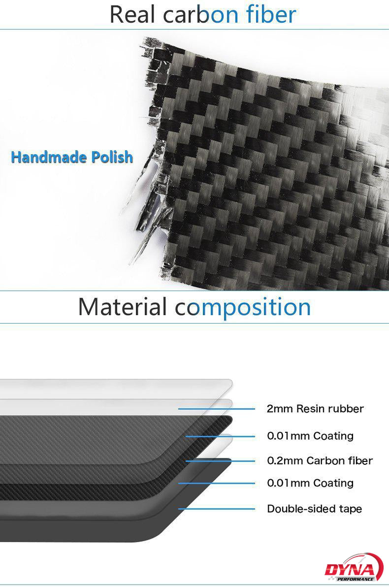 DynaCarbon™️ Display Panel Frame Trim Overlay for Toyota 86 2013-2016