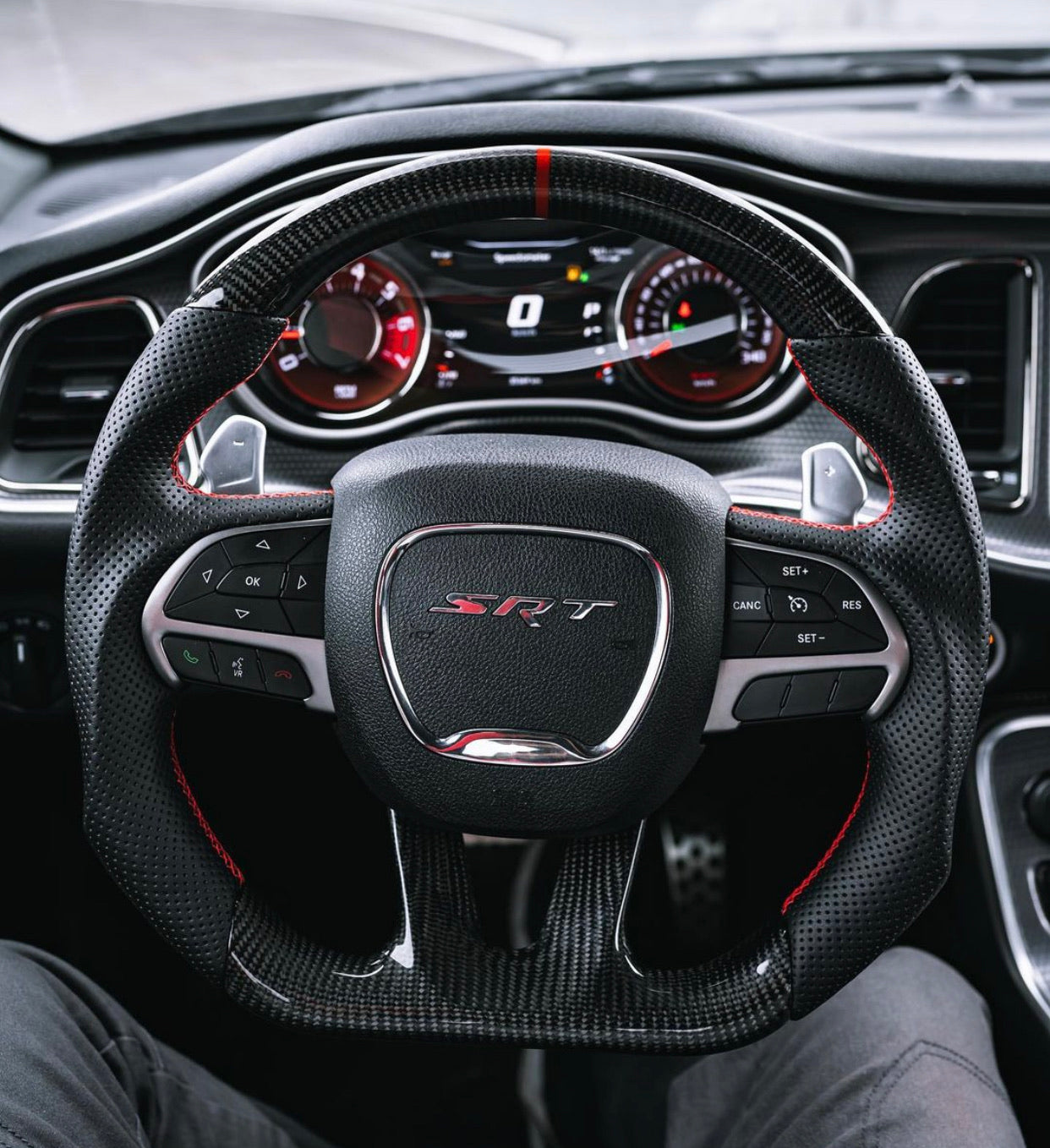 Dodge Charger 2015-2024 Steering Wheel (Also fits: Hellcat)