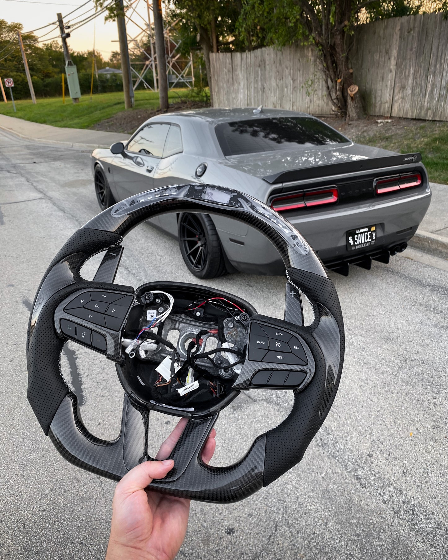 Dodge Challenger 2015 - 2023 Steering Wheel (Also fits: Hellcat)