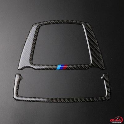 DynaCarbon™️ Carbon Fiber Light Dome Trim Overlay or BMW 5 Series F10 F18 5GT F07 X3 F25 X4 F26