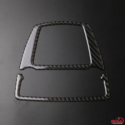 DynaCarbon™️ Carbon Fiber Light Dome Trim Overlay or BMW 5 Series F10 F18 5GT F07 X3 F25 X4 F26