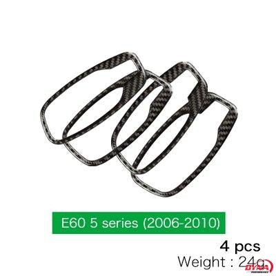 DynaCarbon™️ Carbon Fiber Full Set Door Handle Frame Trim for BMW E60 5 Series 2006-2010