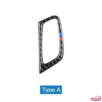 DynaCarbon™️ Carbon Fiber LHD Ignition Trim Overlay for BMW E70 X5 E71 X6 2008-2013