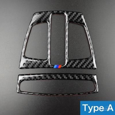 DynaCarbon™️ 2 PCS Full Set Carbon Fiber Dome Reading Light Frame Trim Overlay for BMW F20 F30 F34 F32 X1 F48 X5 F15 X6 F16