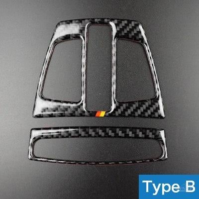 DynaCarbon™️ 2 PCS Full Set Carbon Fiber Dome Reading Light Frame Trim Overlay for BMW F20 F30 F34 F32 X1 F48 X5 F15 X6 F16