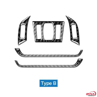 DynaCarbon™️ 5Pcs Carbon Fiber Air Conditioning Outlet Trim Overlay for BMW F48 X1 2016-2018