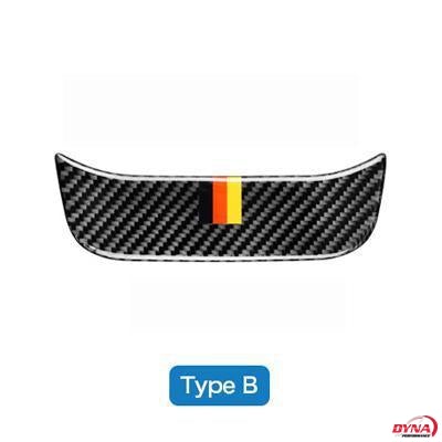 DynaCarbon™️ Carbon Fiber Rear Air Conditioning Outlet Trim Overlay for Mercedes Benz W205 C Class C180 C200 C300 GLC