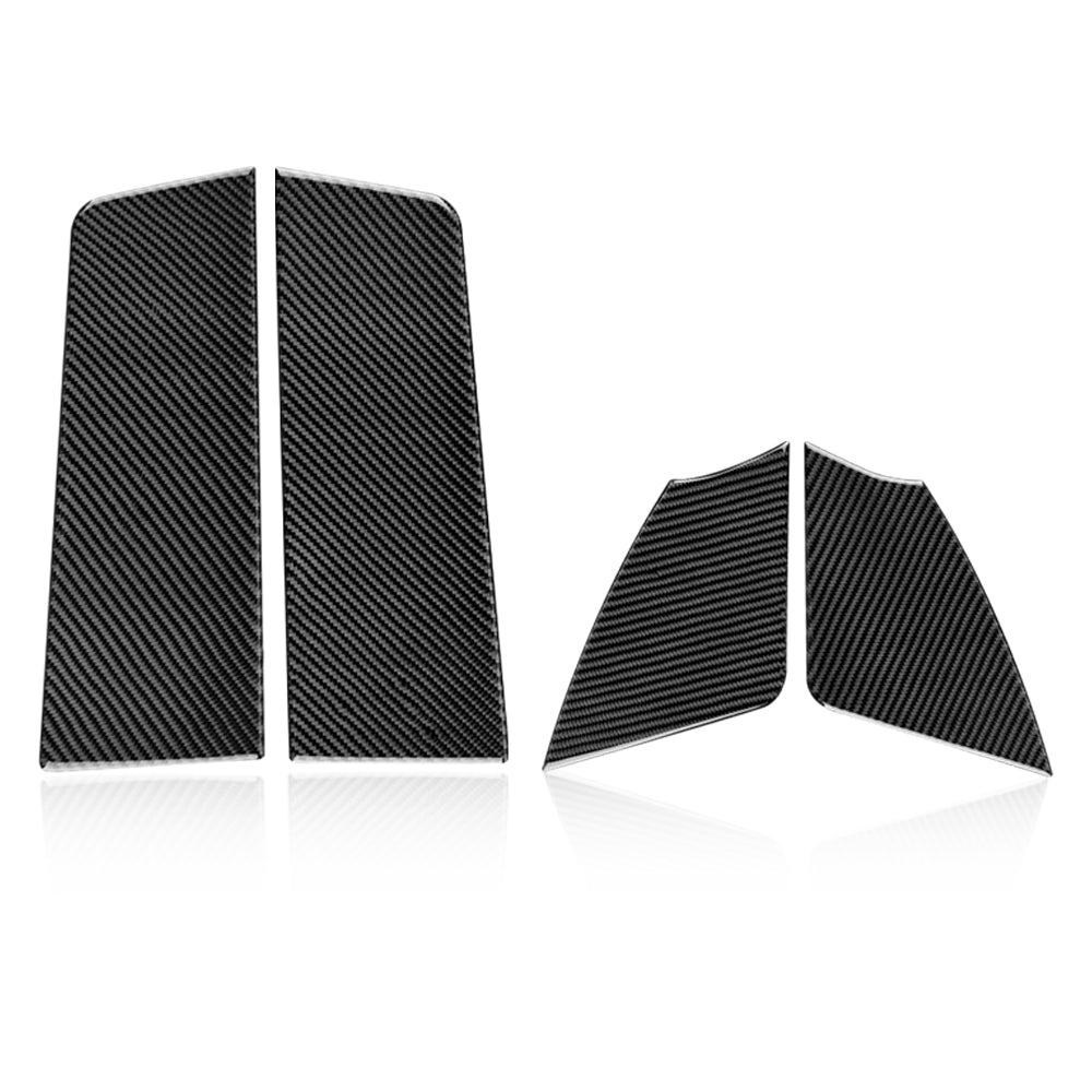 DynaCarbon™ 4 PCS Carbon Fiber Front/Rear Door Panel For Subaru WRX 2015-2021