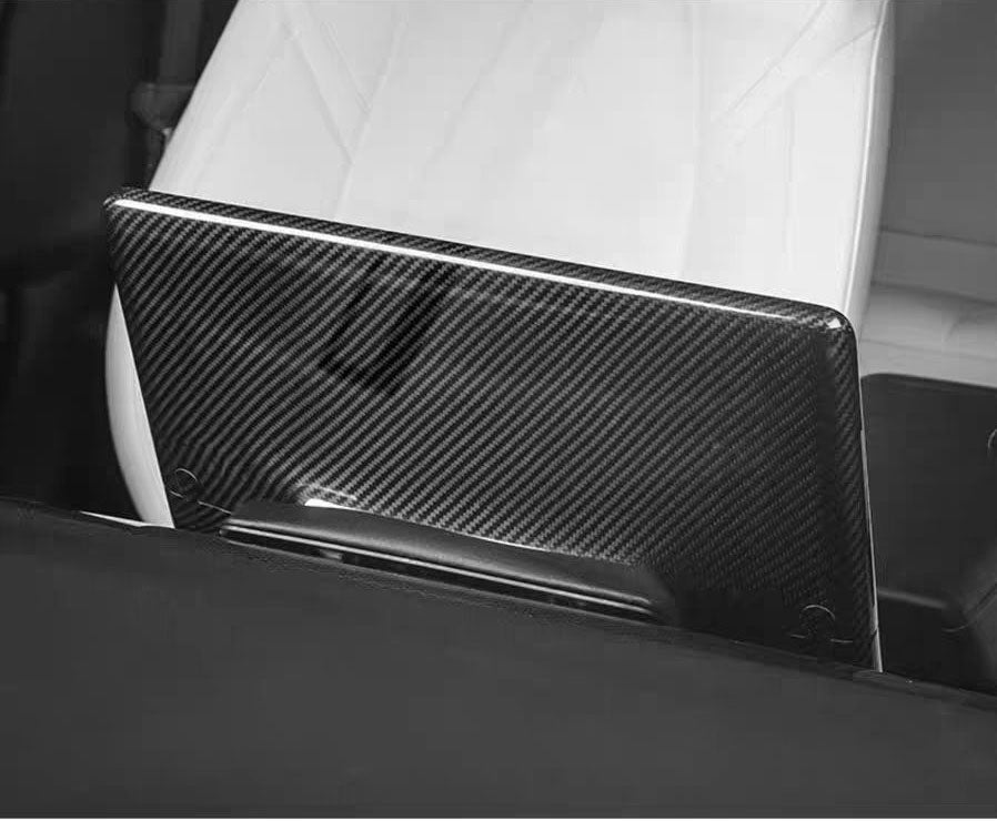 DynaCarbon™ Hard Carbon Fiber Multimedia Console Trim for Tesla Model 3/Y 2017-2023