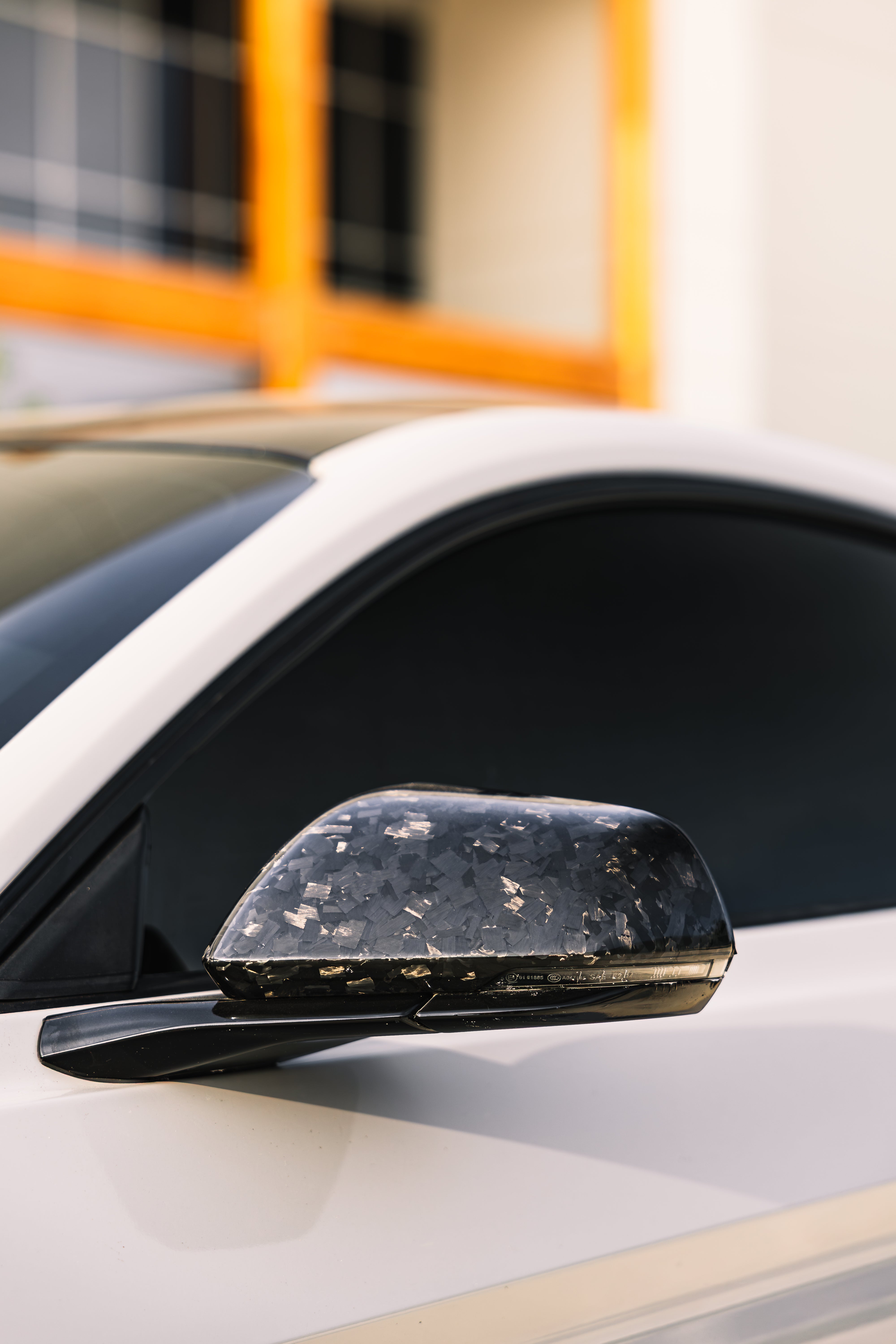 DynaCarbon™️ Carbon Side Mirror Covers WITHOUT Lane Assist for Ford Mustang 2015-2023