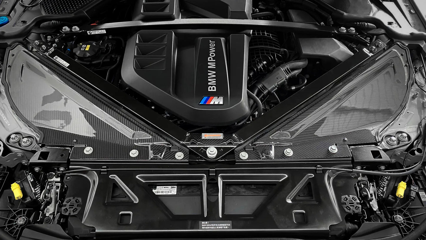 DynaCarbon™️ Carbon Air Intake Cover for BMW G80 G82 G83 G87 M2 M3 M4 2021-2026