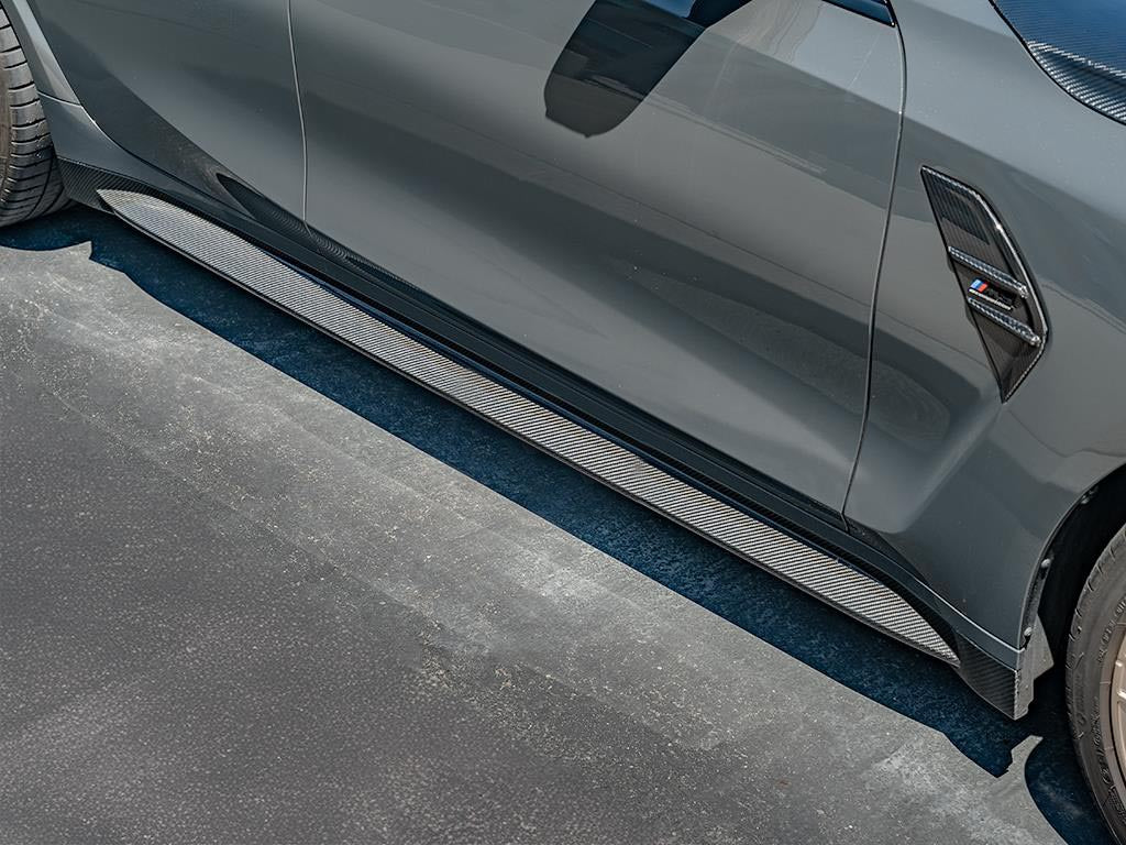 DynaCarbon™️ Carbon OEM Type Side Skirts for BMW G80 M3 2021-2026