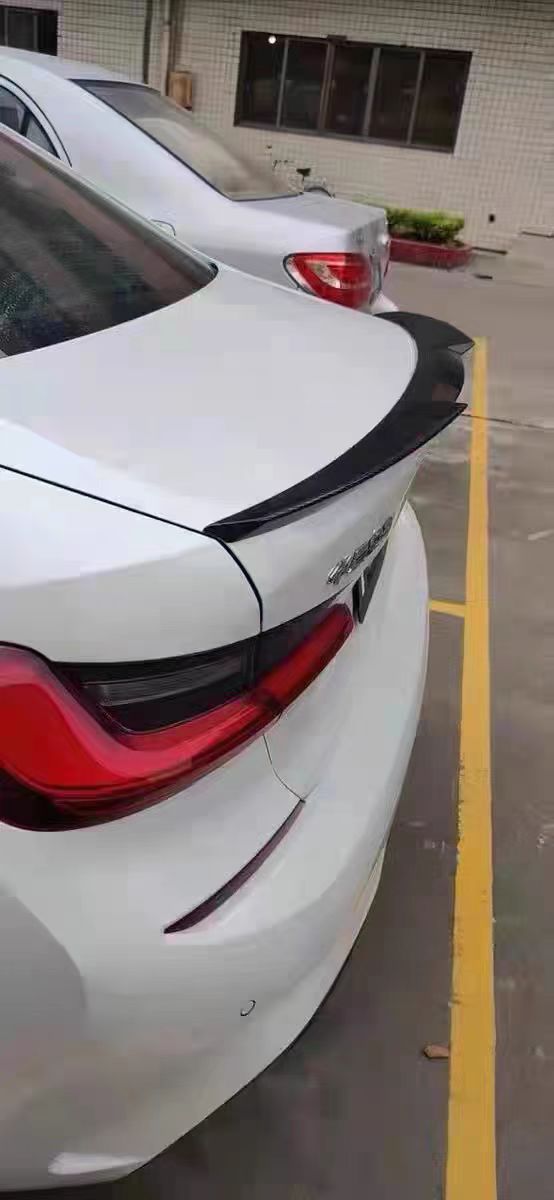 DynaCarbon™️ Carbon V Type Spoiler for BMW 3 Series G20 G80 2019-2026