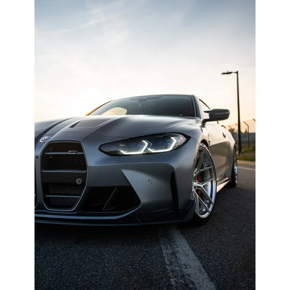 DynaCarbon™️ Carbon ST Type Front Grill Trims for BMW G80 G82 G83 M3 M4 2021-2026