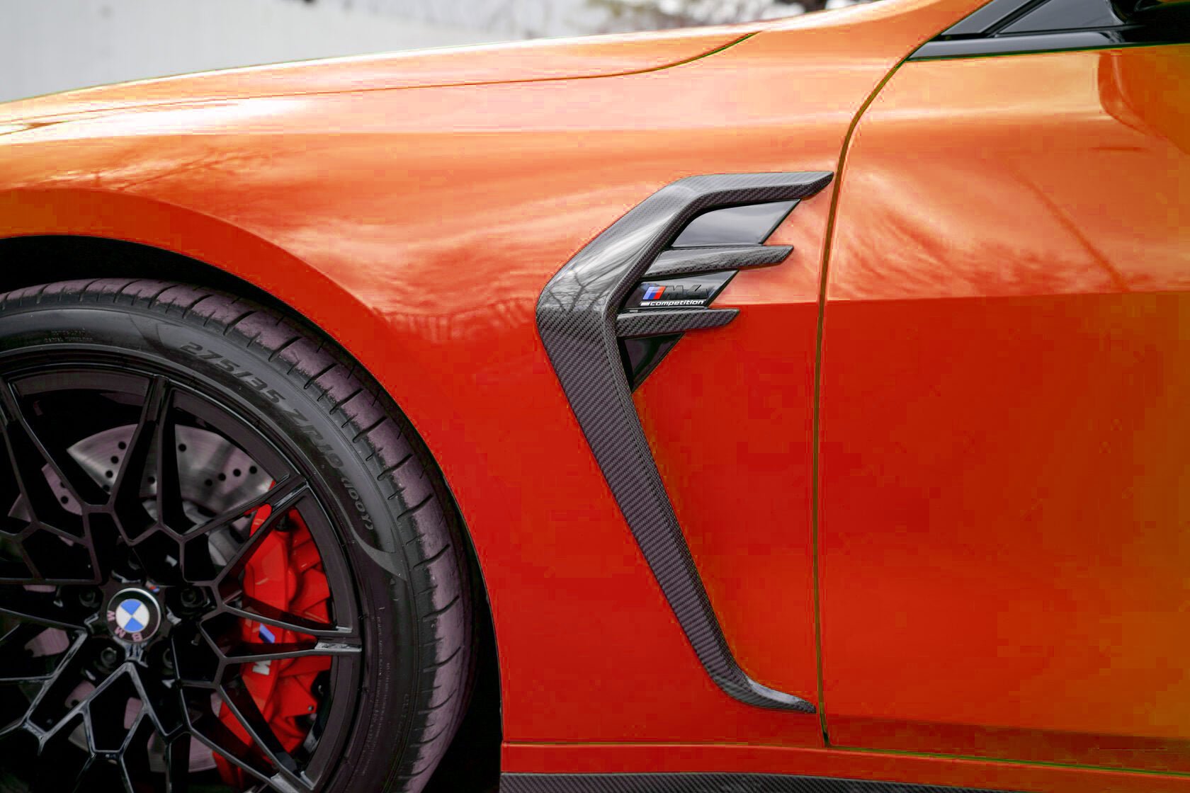 DynaCarbon™️ Carbon AG Type Fender Trims for BMW G82 M4 2021-2026