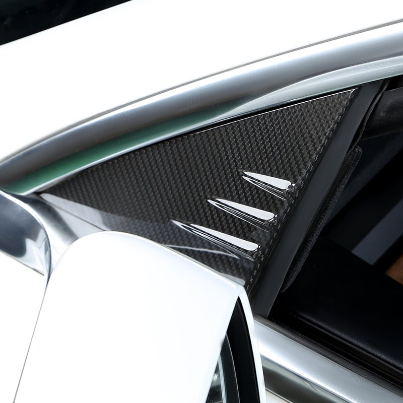 DynaCarbon™ 2 PCS Carbon Fiber A Pillar Trim Kit for Tesla Model 3 2017-2023
