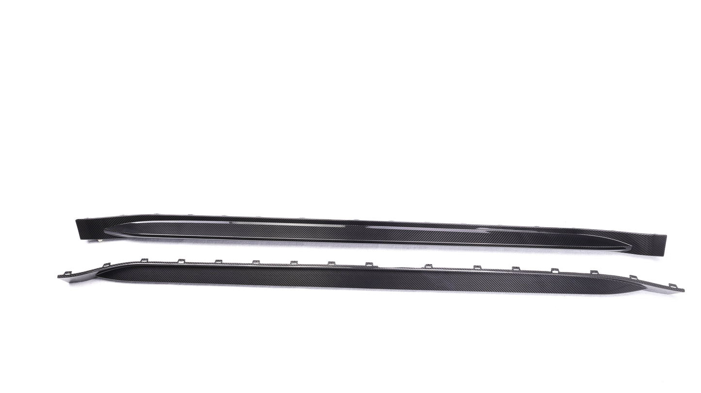 DynaCarbon™️ Carbon OEM Type Side Skirts for BMW G80 M3 2021-2026