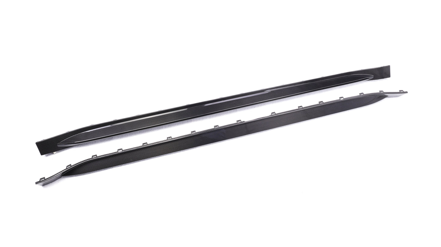 DynaCarbon™️ Carbon OEM Type Side Skirts for BMW G80 M3 2021-2026